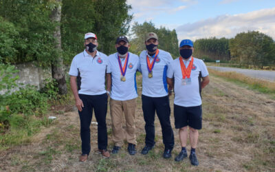 Lluvia de medallas para Navarra en el Campeonato de España de Recorridos de Tiro con Escopeta