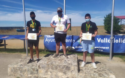 Magnifica representacion de los tiradores de Plato modalidad Trap 5 en el Campeonato de España