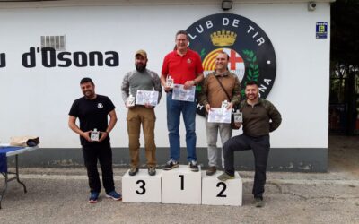 IGOR ERRASTI DESTACADO DEPORTISTA DE LA FEDERACION NAVARRA DE TIRO OLIMPICO PRIMER CLASIFICADO EN LA TIRADA DE RIFLE PRS ORGANIZDA POR EL CLUB DE TIRO OSONA