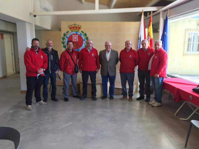 Miguel Ángel Pozueta visita el Campo de Tiro de Aizoain