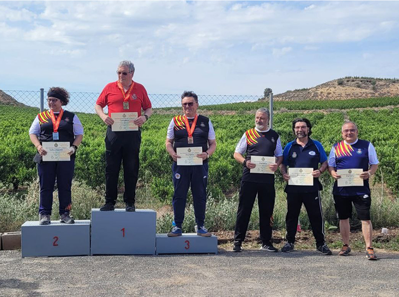 Doble podio para la Federación Navarra en el Campeonato de España de F class 200 m. 22″LR.