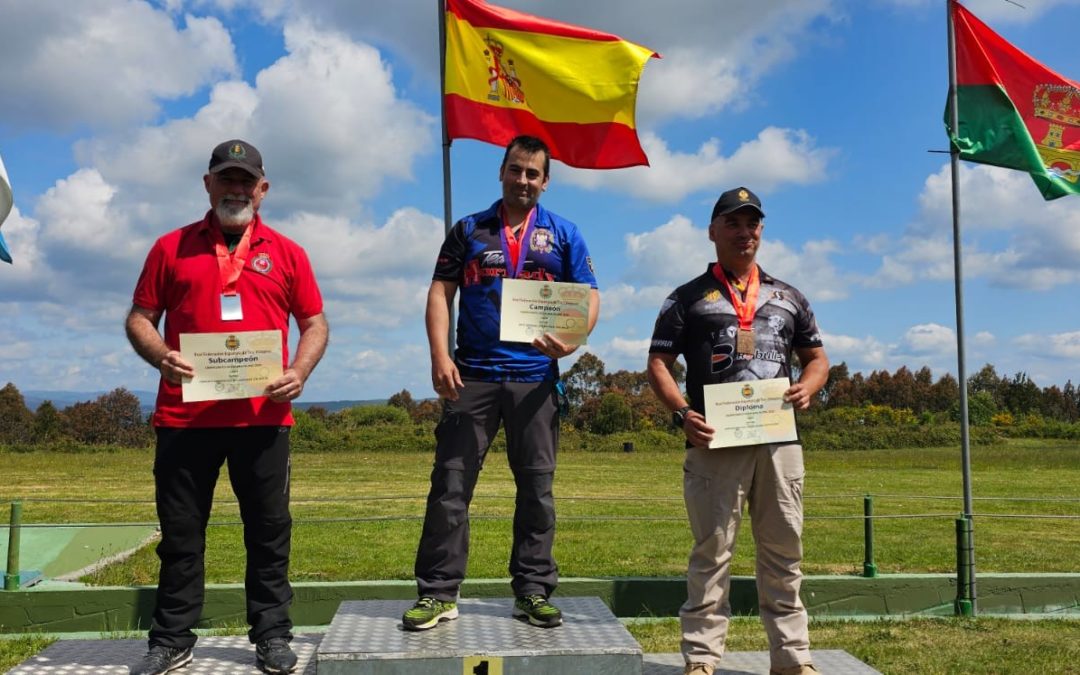 Cuatro metales para Navarra en el Campeonato de España de RRTT Arma Corta