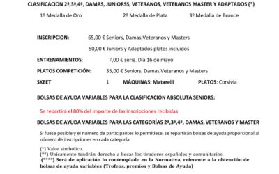 COIPA DEL REY DE SKEET