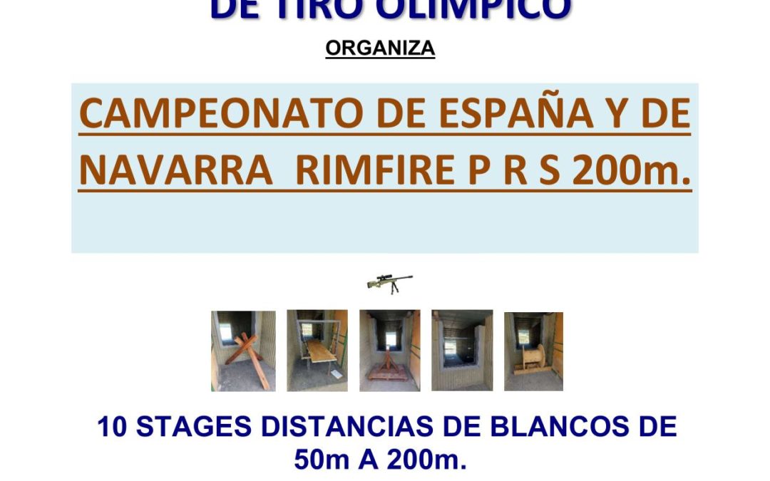 CAMPEONATO DE ESPAÑA y NAVARRA D PRES 200m.