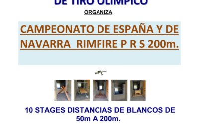 CAMPEONATO DE ESPAÑA y NAVARRA D PRES 200m.