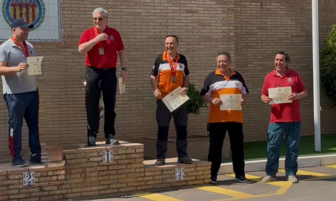 Tres metales para Navarra en el Campeonato de España de F Class Rimfire a 200 Metros