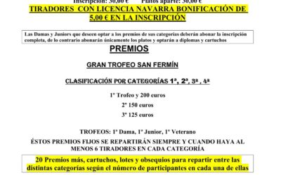 CARTEL TROFEO SAN FERMIN 22 06 2025