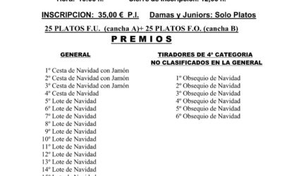 CARTEL COMBINADA FOSO UNIVERSAL + FOSO OLÍMPICO.