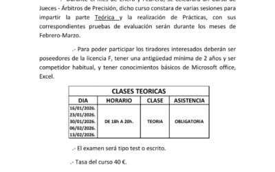 Curso de Jueces Árbitros de Precisión.